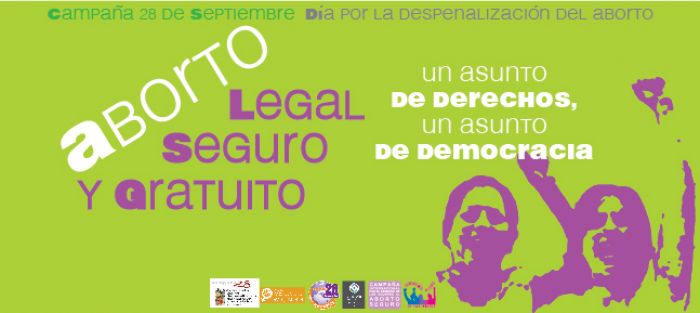 28 de Septiembre 2013. Día por la despenalización del aborto en América Latina y el Caribe