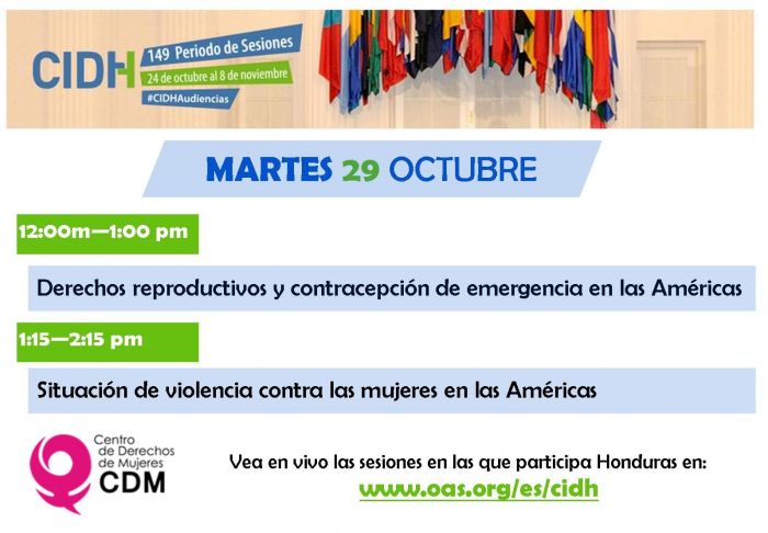 Honduras en el 149 período de sesiones en la CIDH