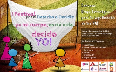 1er Festival por el Derecho a Decidir: «¡En mi cuerpo, en mi vida, decido YO!»