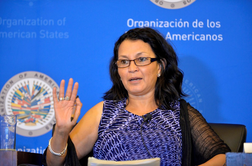 Gilda Rivera en Panel «Violencia, derechos sexuales y reproductivos» ante la Organización de Estados Americanos