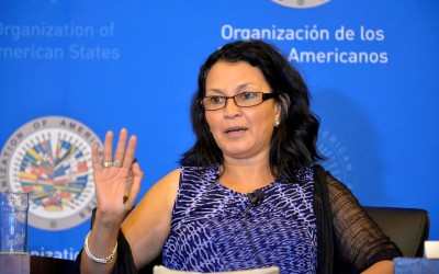 Gilda Rivera en Panel «Violencia, derechos sexuales y reproductivos» ante la Organización de Estados Americanos