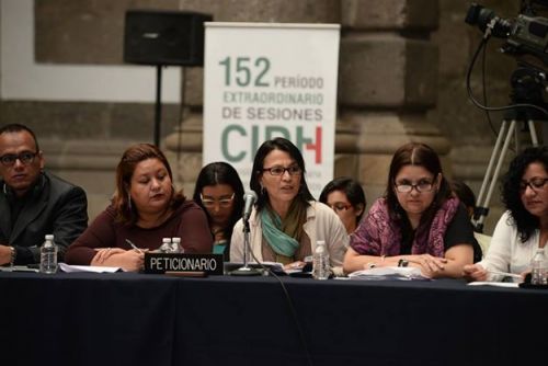 Organizaciones de Mujeres hondureñas en el 152 Período de Sesiones de la CIDH