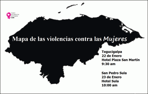 Invitación a la presentación de Mapa de las violencias contra las mujeres 2012