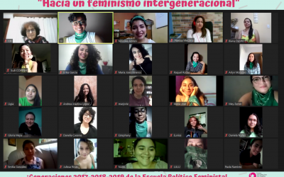 1er encuentro de egresadas de la Escuela Política Feminista de CDM – versión digital.