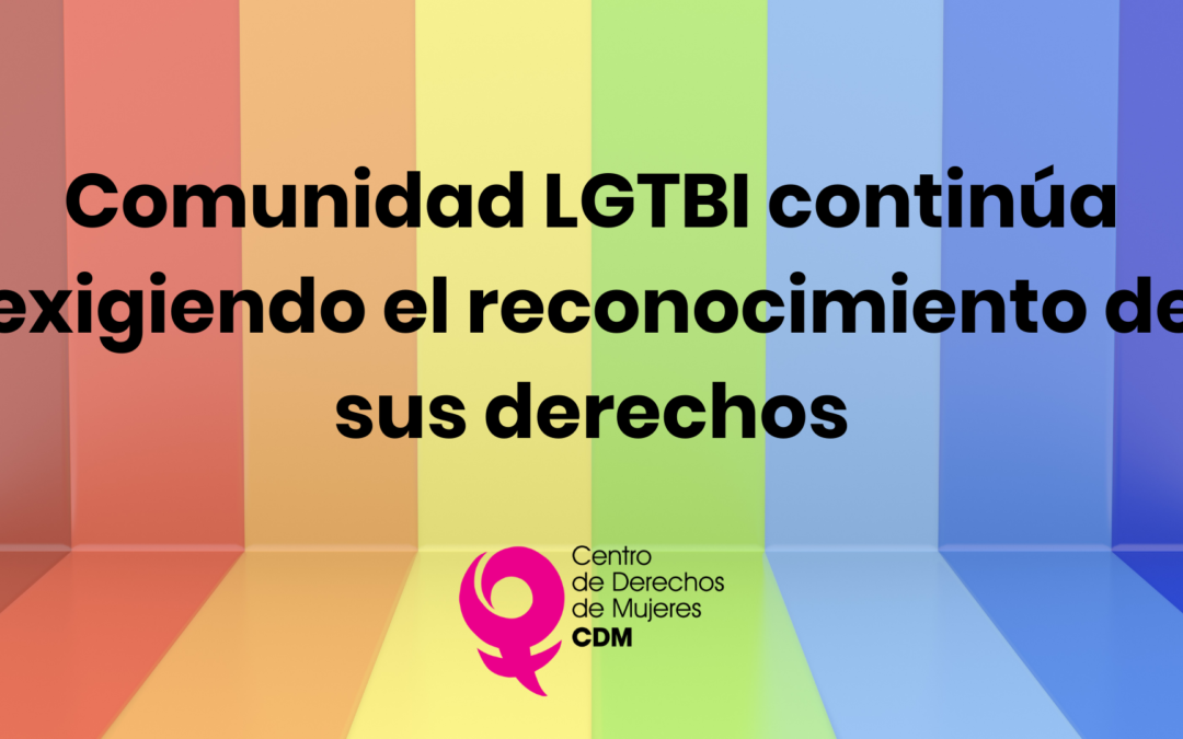 Comunidad LGTBI continúa exigiendo el reconocimiento de sus derechos