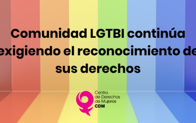Comunidad LGTBI continúa exigiendo el reconocimiento de sus derechos