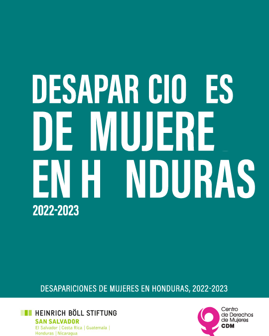 Investigación: Desapariciones de mujeres en honduras 2022-2023