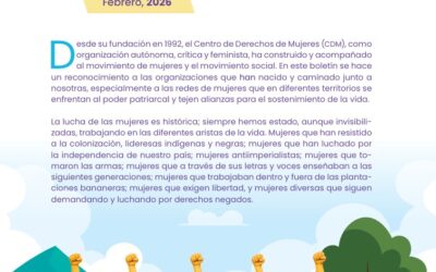 Boletín: Redes de Mujeres de La Paz: resistencia, organización y poder