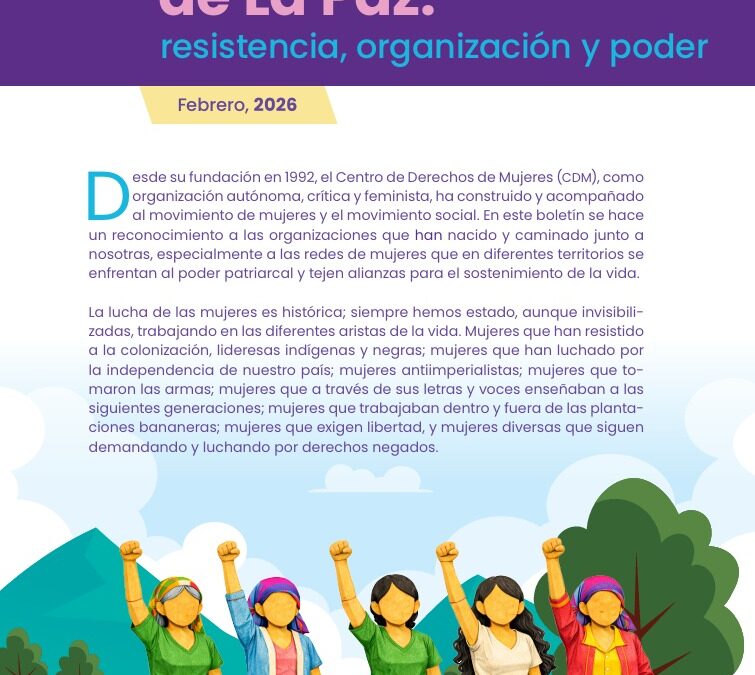 Boletín: Redes de Mujeres de La Paz: resistencia, organización y poder